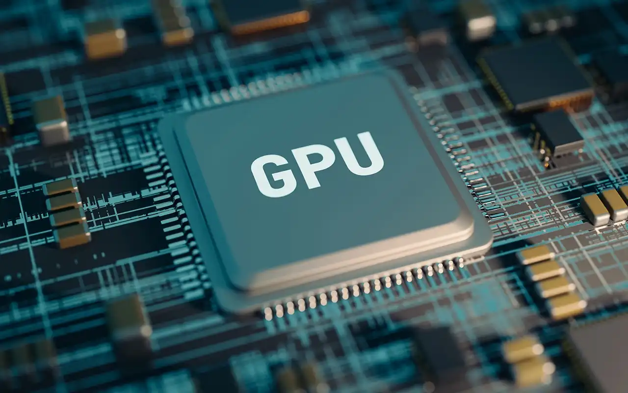 Best CPU & GPU combo showing a gaming PC with motherboard, processor, and graphics card.
